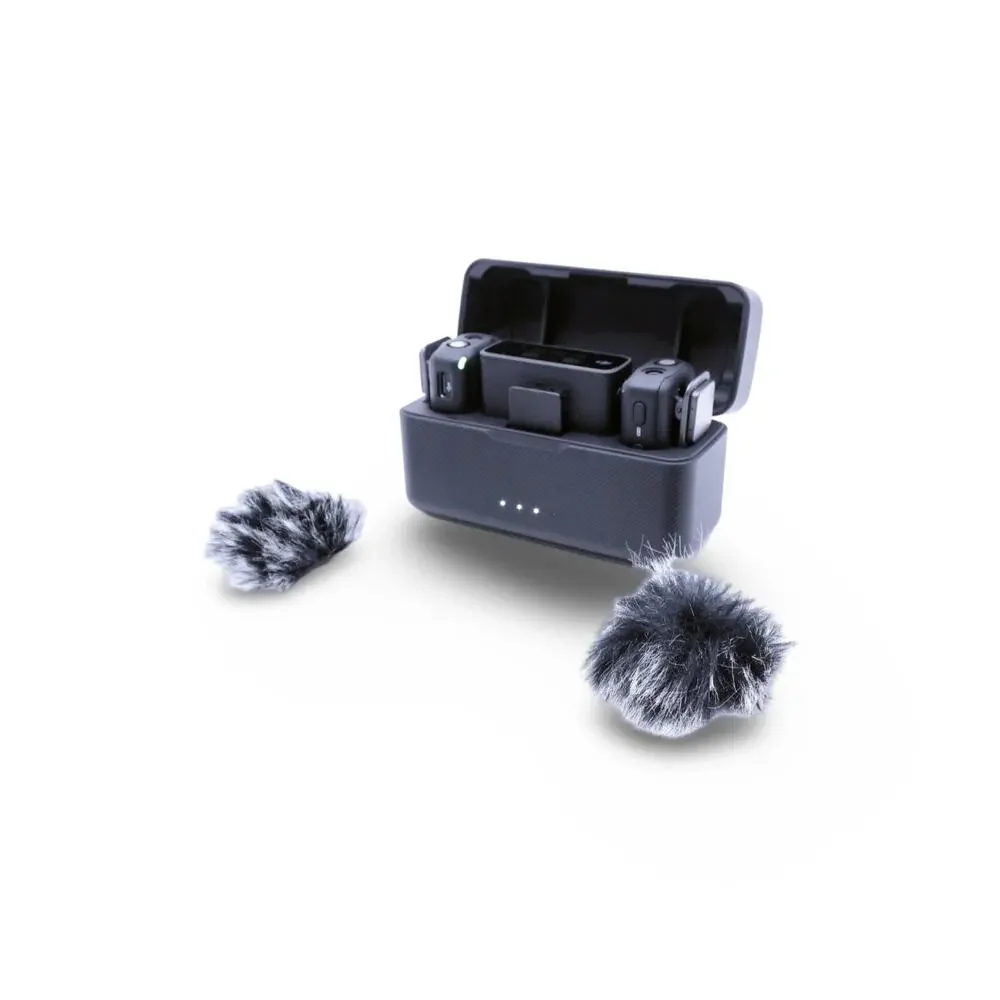 DJI Mic (2 TX + 1 RX + Charging Case), Wireless Lavalier Microphone